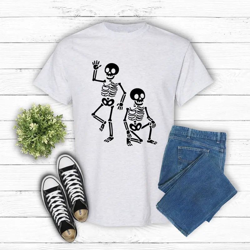 Cowgic Subtle Skeletons Fk Trump Halloween Shirt