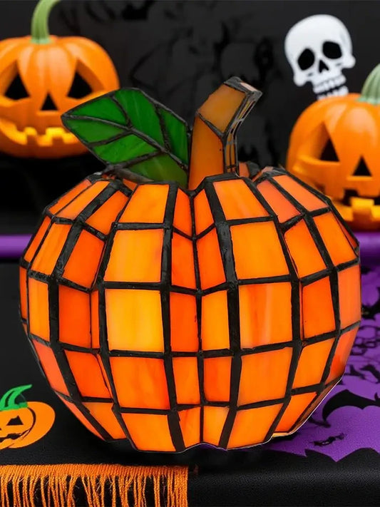 Cowgic Pumpkins Lights Halloween Resin Decorative /ornaments