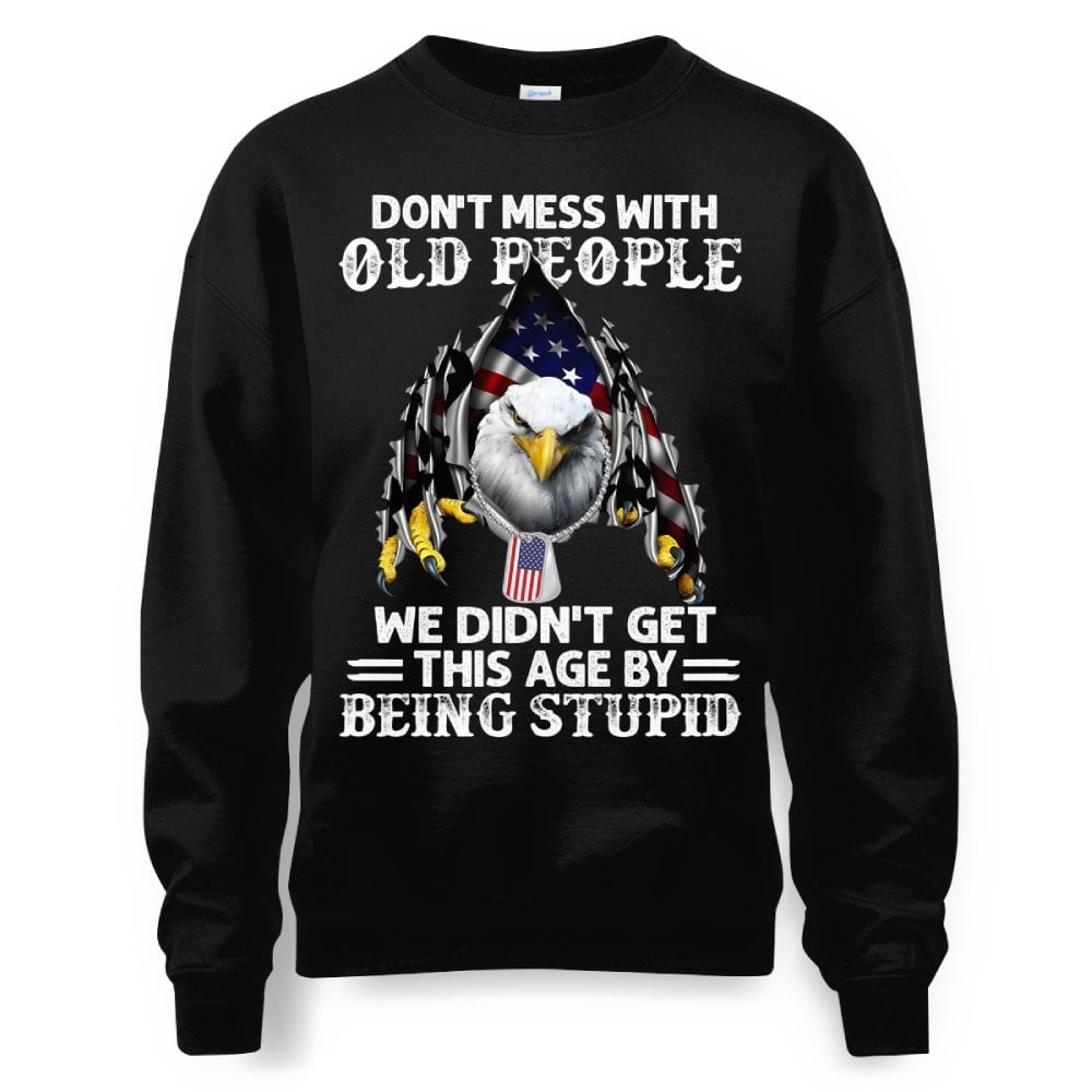 Cowgic Veteran US Eagle Don't Mess With Old People