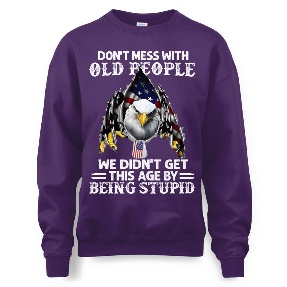 Cowgic Veteran US Eagle Don't Mess With Old People