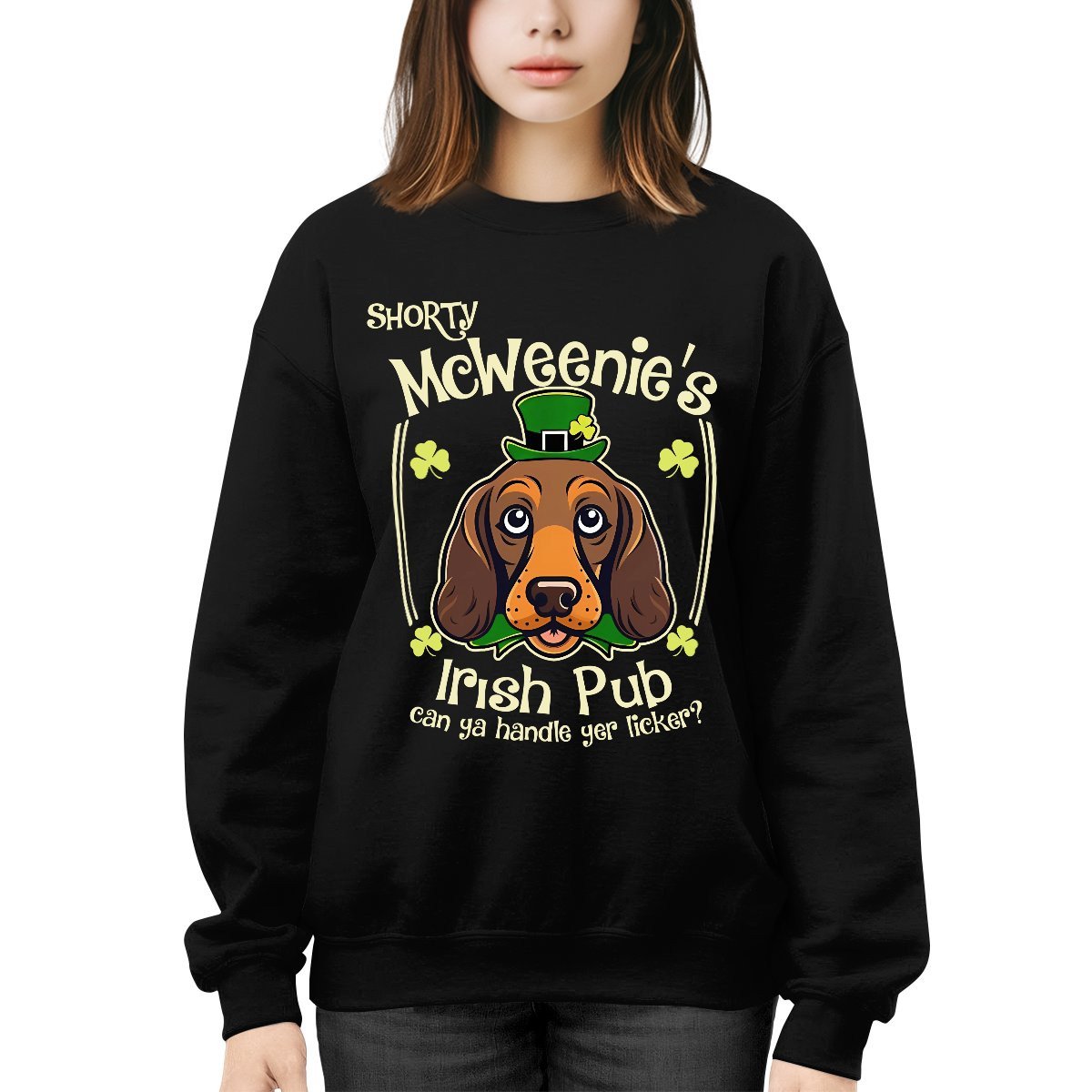 Cowgic Dachshund Irish Pub