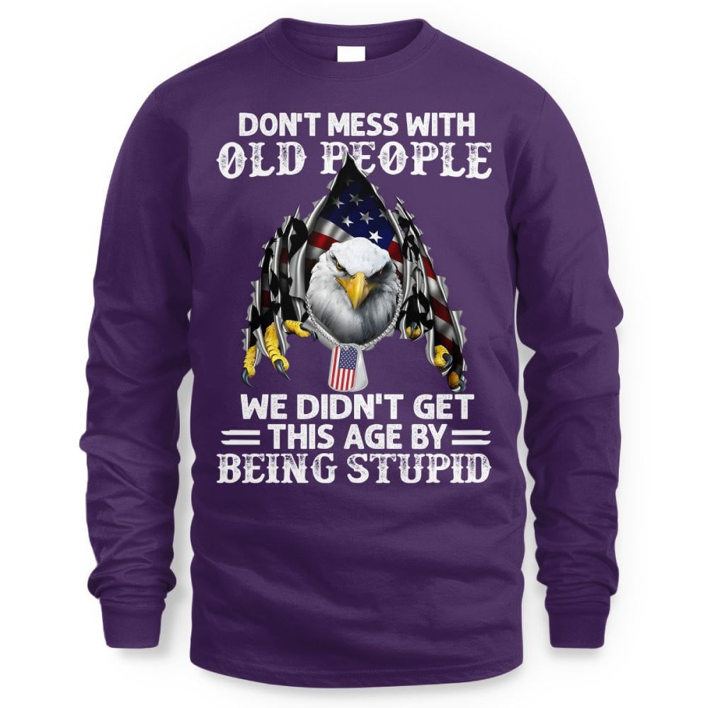 Cowgic Veteran US Eagle Don't Mess With Old People