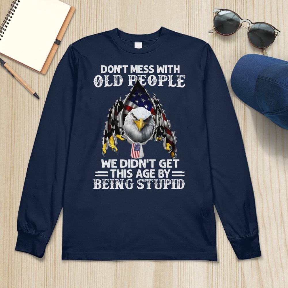 Cowgic Veteran US Eagle Don't Mess With Old People