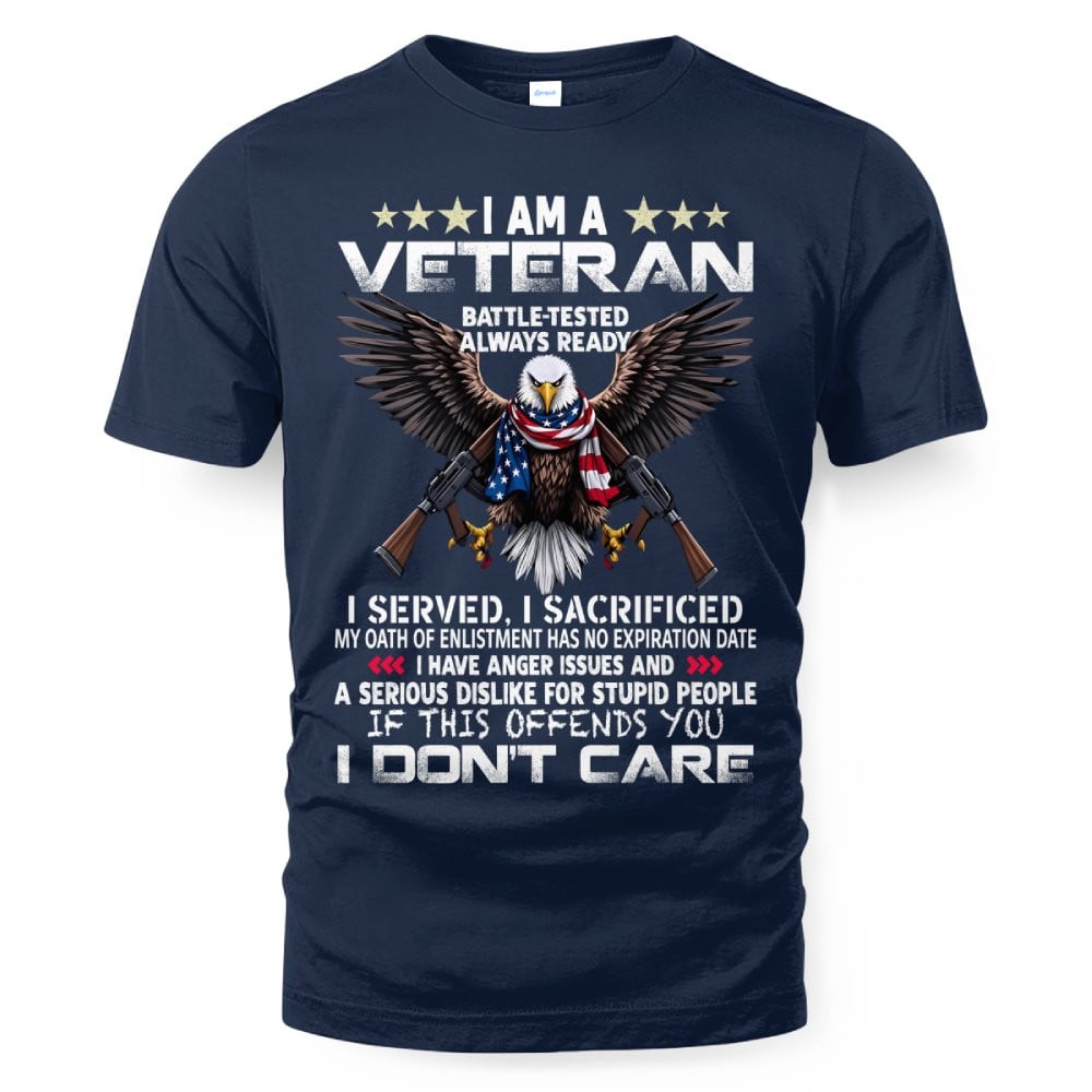 Cowgic Veteran I Served I Sacrificed Crewneck