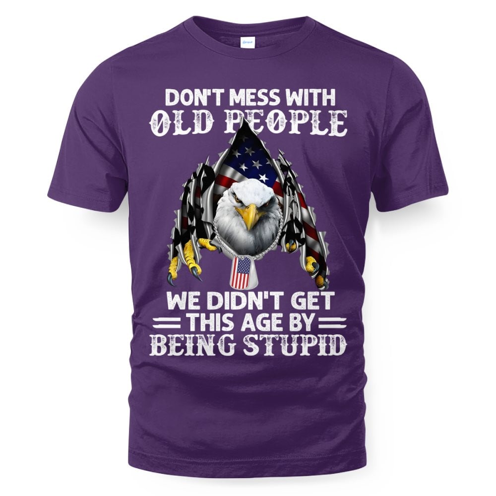 Cowgic Veteran US Eagle Don't Mess With Old People