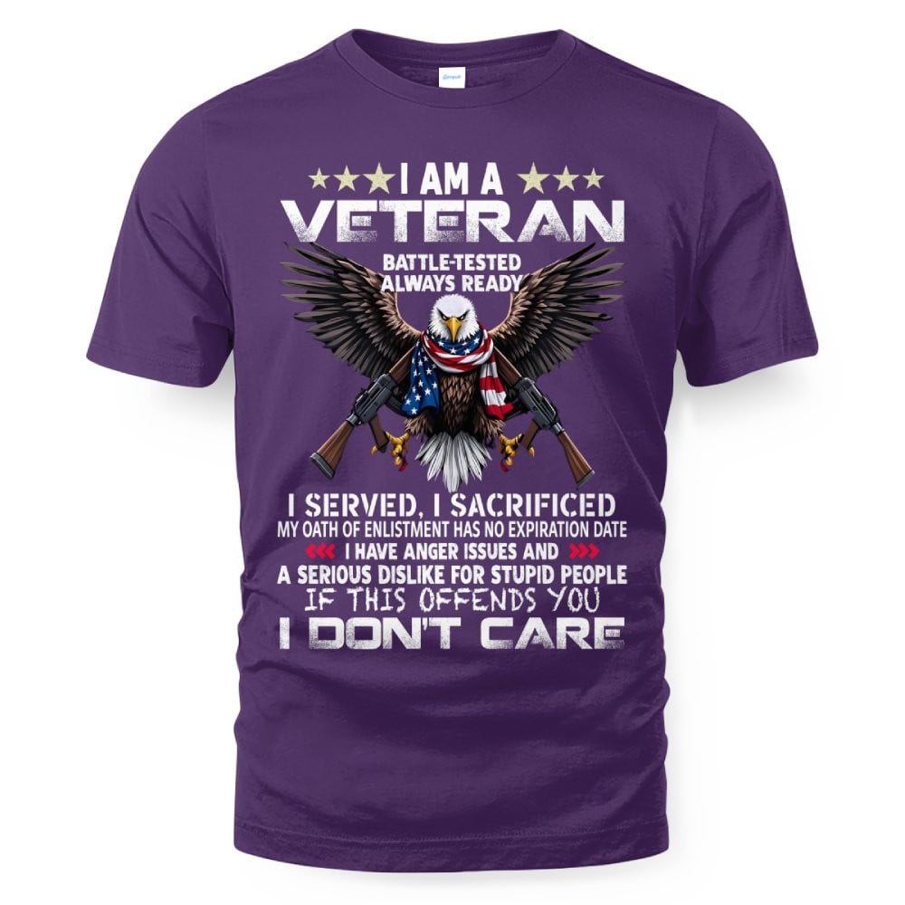 Cowgic Veteran I Served I Sacrificed Crewneck