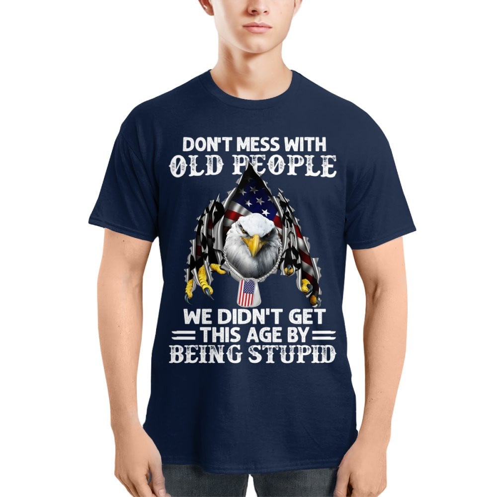 Cowgic Veteran US Eagle Don't Mess With Old People