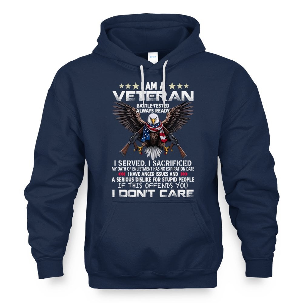 Cowgic Veteran I Served I Sacrificed Crewneck