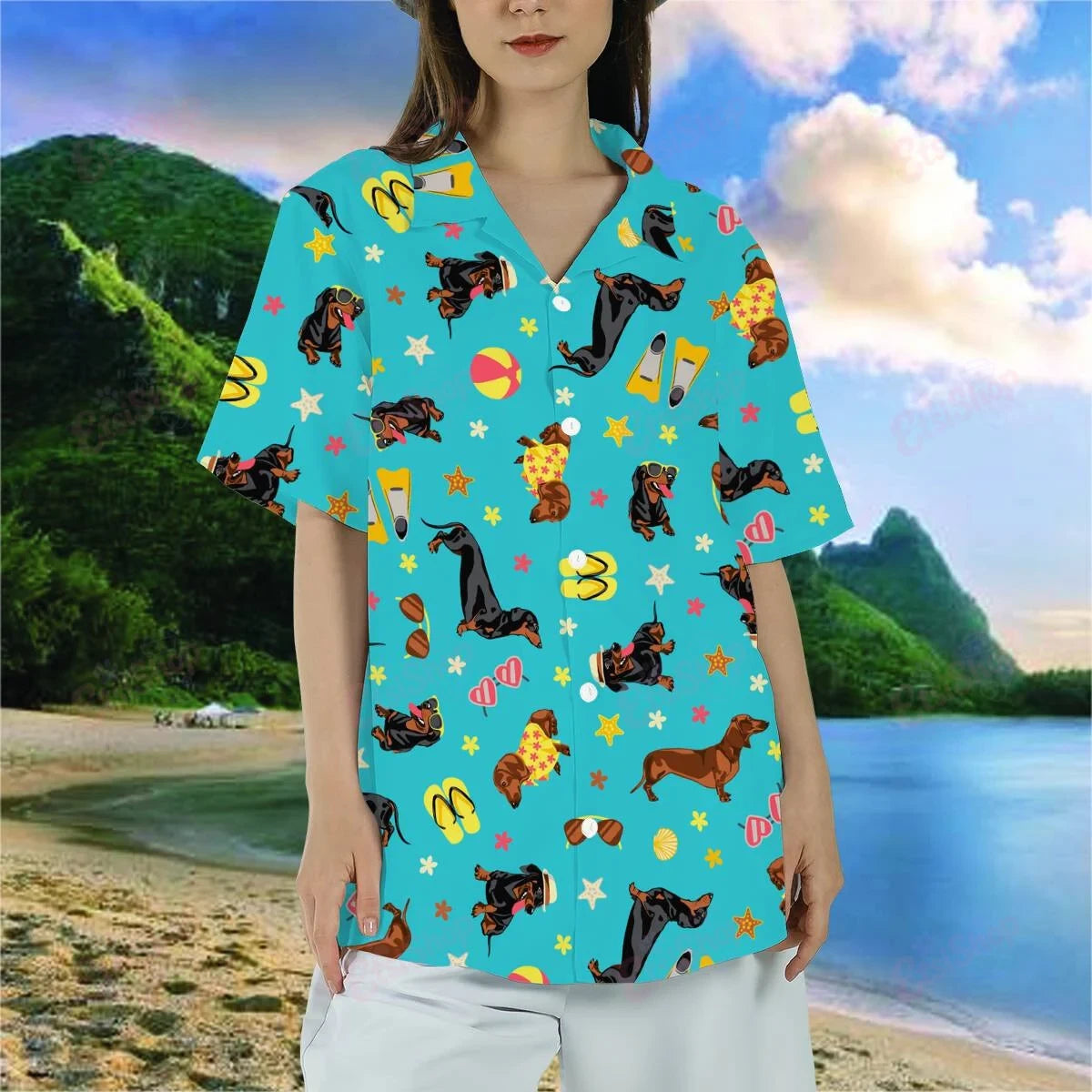 Cowgic Dachshund Summer Pattern