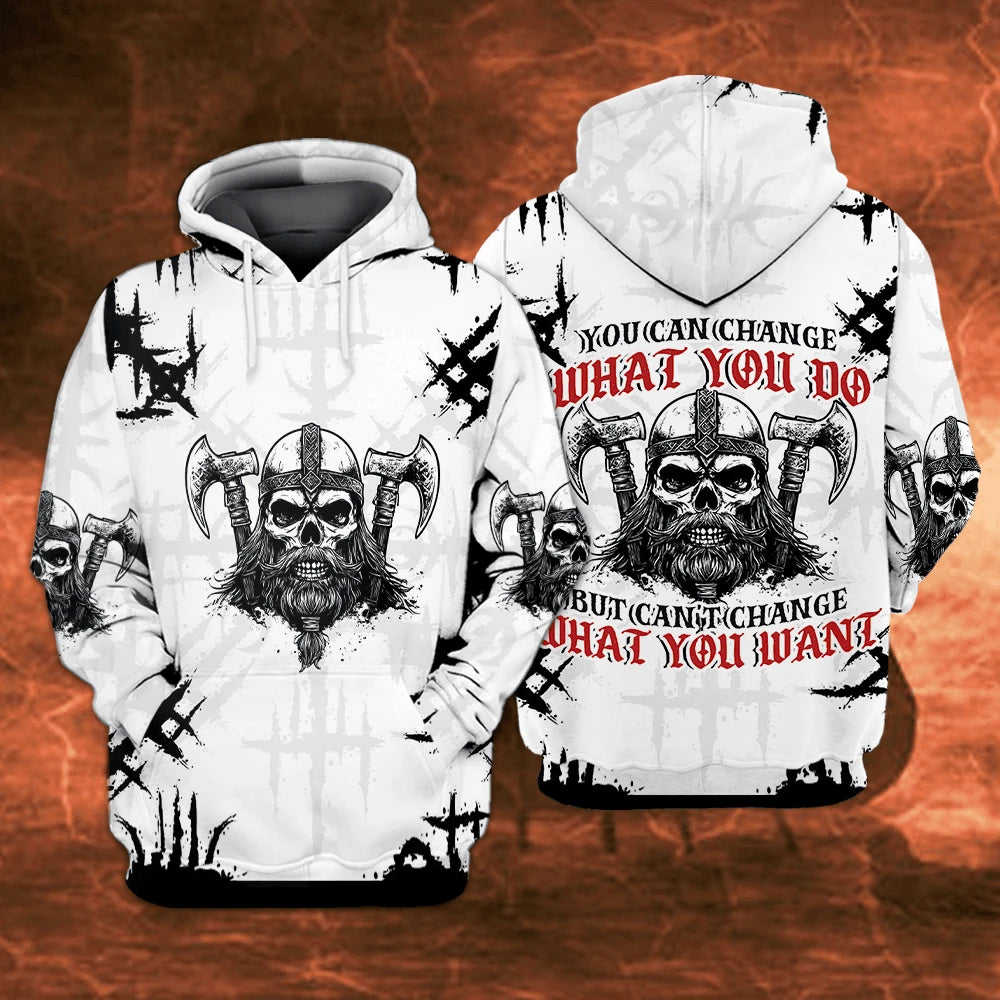 Cowgic Viking You Can Change What You Do But Can't Change What You Want