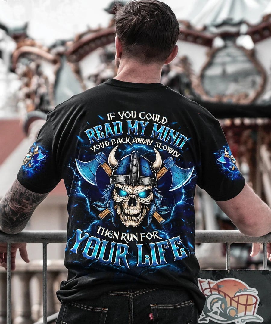 Cowgic If You Could Read My Mind Viking Skull