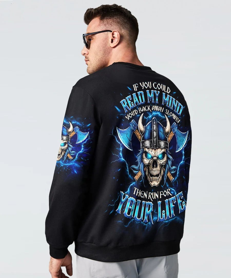 Cowgic If You Could Read My Mind Viking Skull