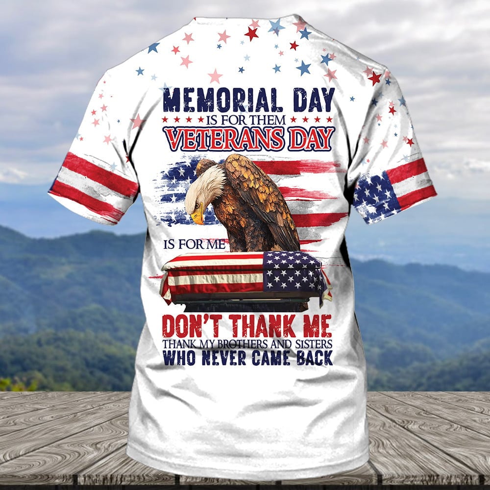 Cowgic Veterans Day Is For Me All Over Print Apparel