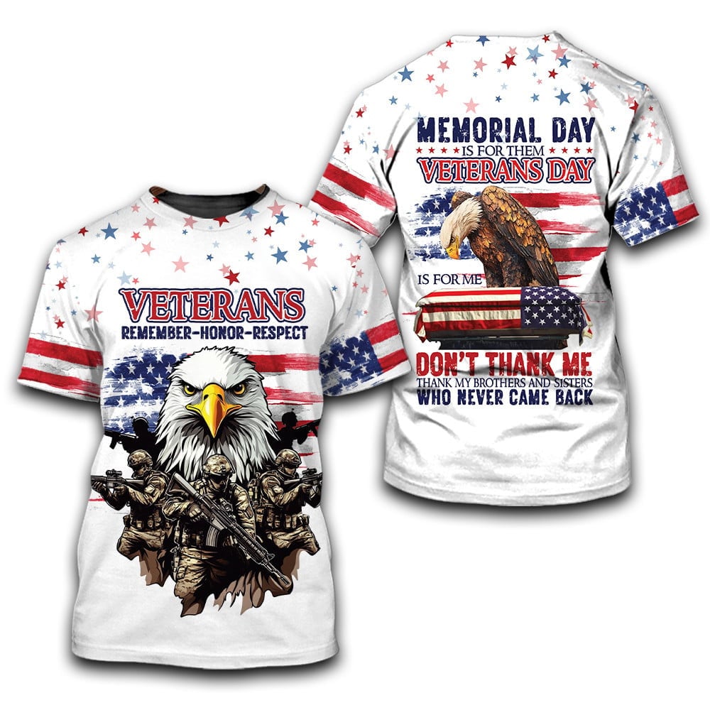 Cowgic Veterans Day Is For Me All Over Print Apparel