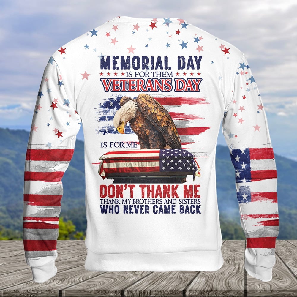 Cowgic Veterans Day Is For Me All Over Print Apparel