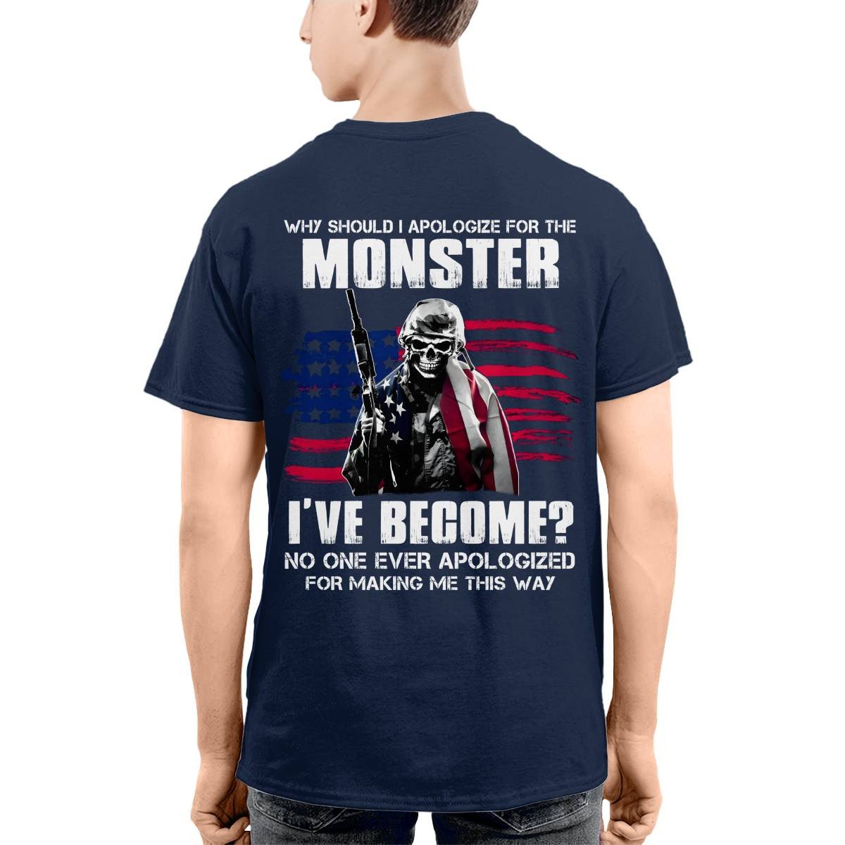 Cowgic No One Ever Apologize For Making Me This Way Veteran
