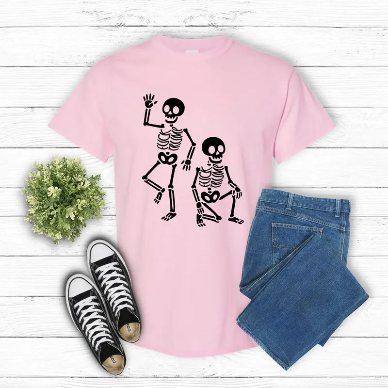 Cowgic Subtle Skeletons Fk Trump Halloween Shirt