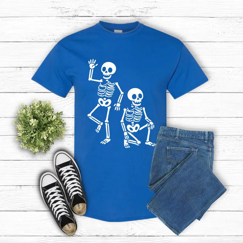 Cowgic Subtle Skeletons Fk Trump Halloween Shirt