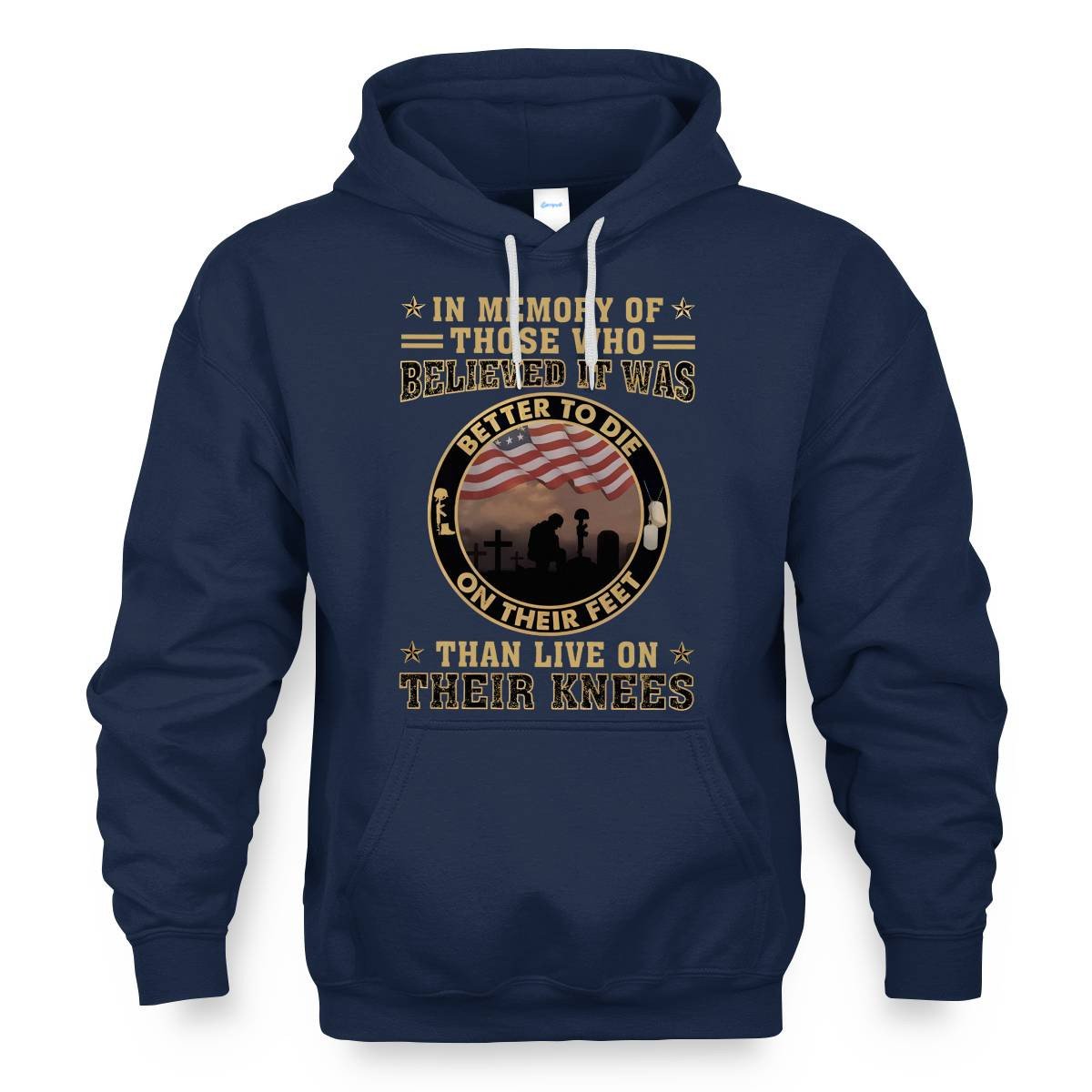 Cowgic Better To Die On Their Feet Than To Live On Their Knees Veteran