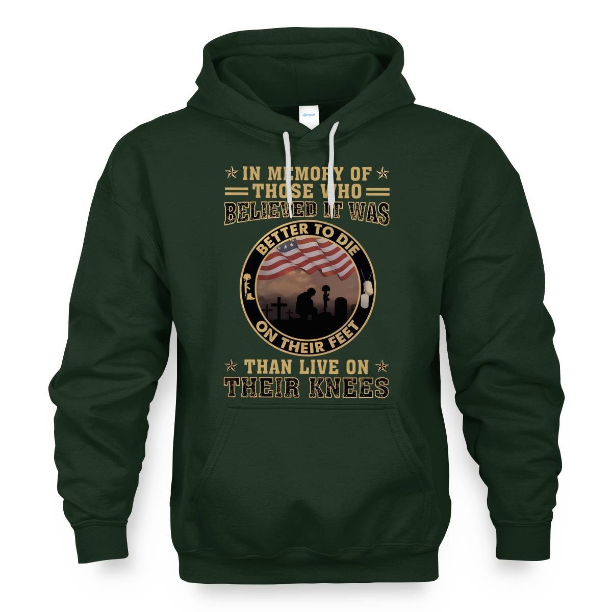 Cowgic Better To Die On Their Feet Than To Live On Their Knees Veteran