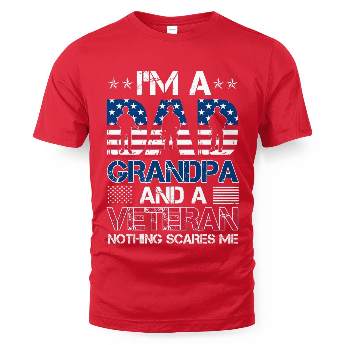 Cowgic U.S Veteran Nothing Scares Me