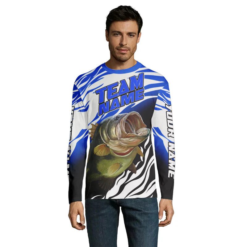 Cowgic Personalized Bass Fishing Team Jerseys For Fishing Team