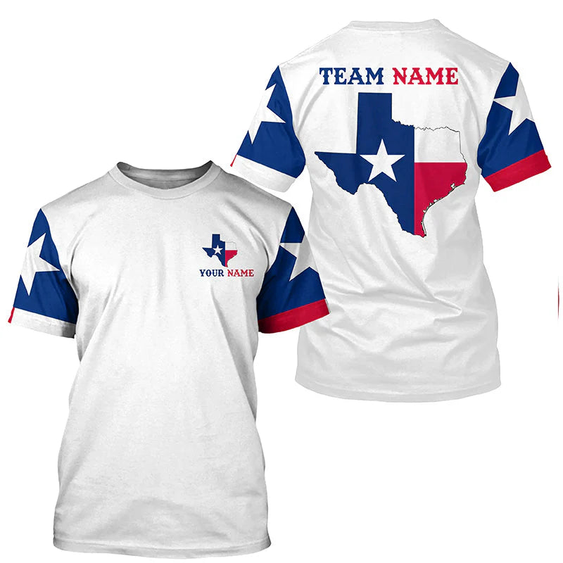 Cowgic Personalized Texas Pride Fishing Shirts
