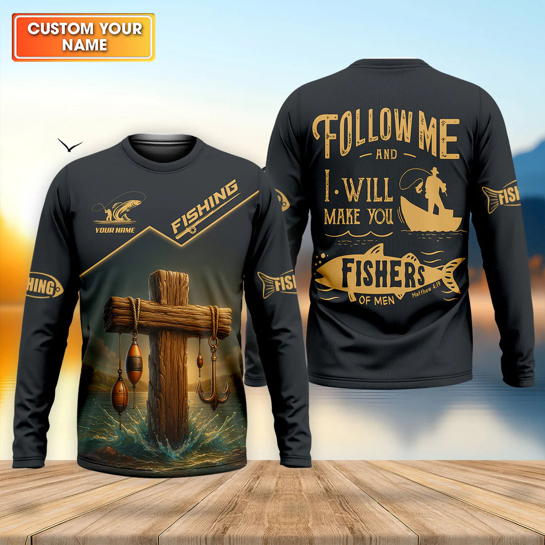 Cowgic Personalized Follow Me And I Will Make You Fishers Of Men