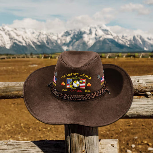 Cowgic Custom U.S MARINE CORPS - COWBOY HAT
