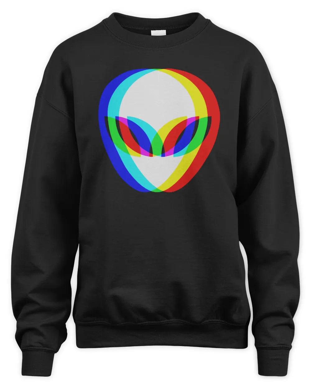 Cowgic Alien Head Trippy Vaporwave Techno Rave EDM Music Festival