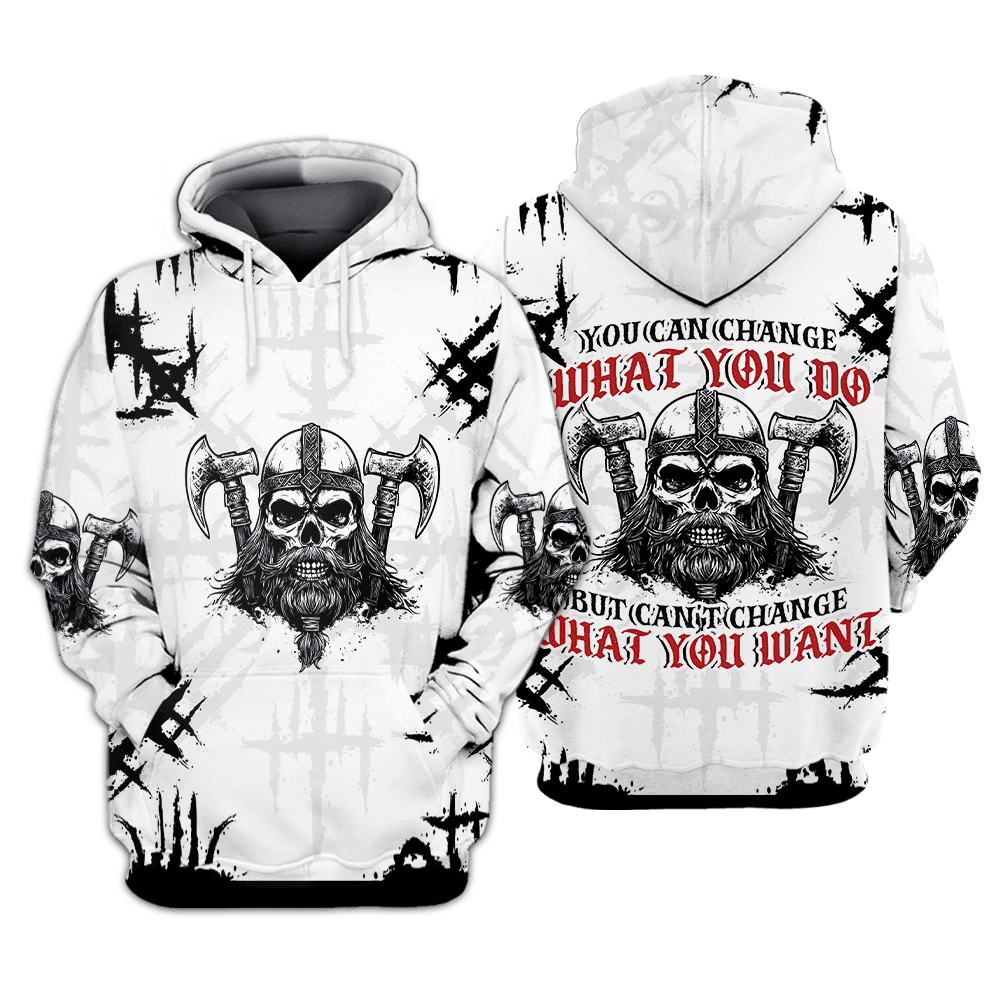 Cowgic Viking You Can Change What You Do But Can't Change What You Want