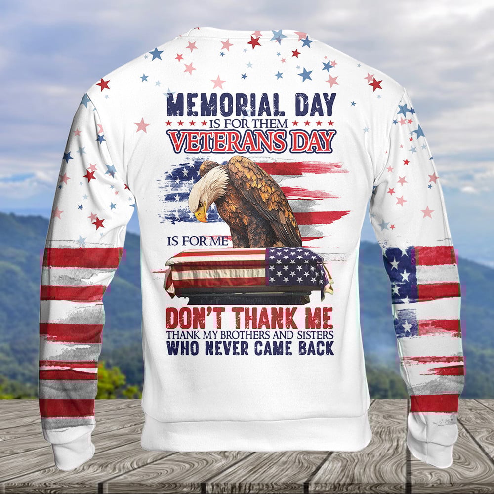 Cowgic Veterans Day Is For Me All Over Print Apparel