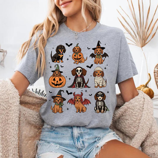 Cowgic Halloween Dachshund, Funny Wiener Dog Shirt