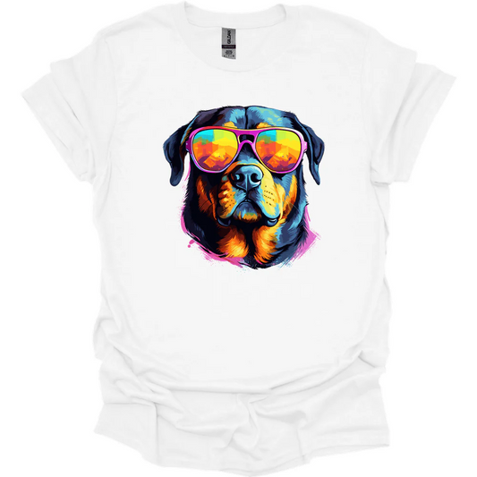 Rottweiler Top Dog Unisex T-shirt, Funny Dog Lover