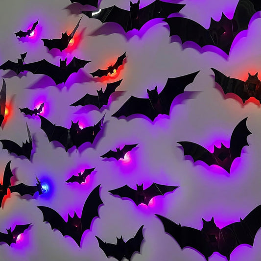 Cowgic 3D Bat Light Design LED Decorations