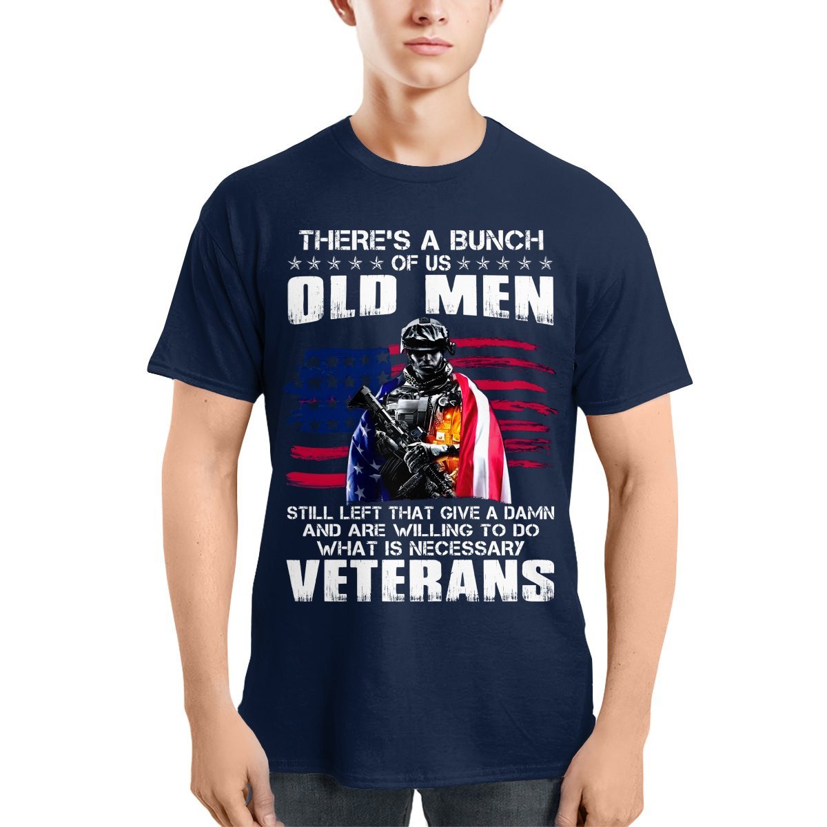 Cowgic There's A Bunch Of Us Old Men Veteran