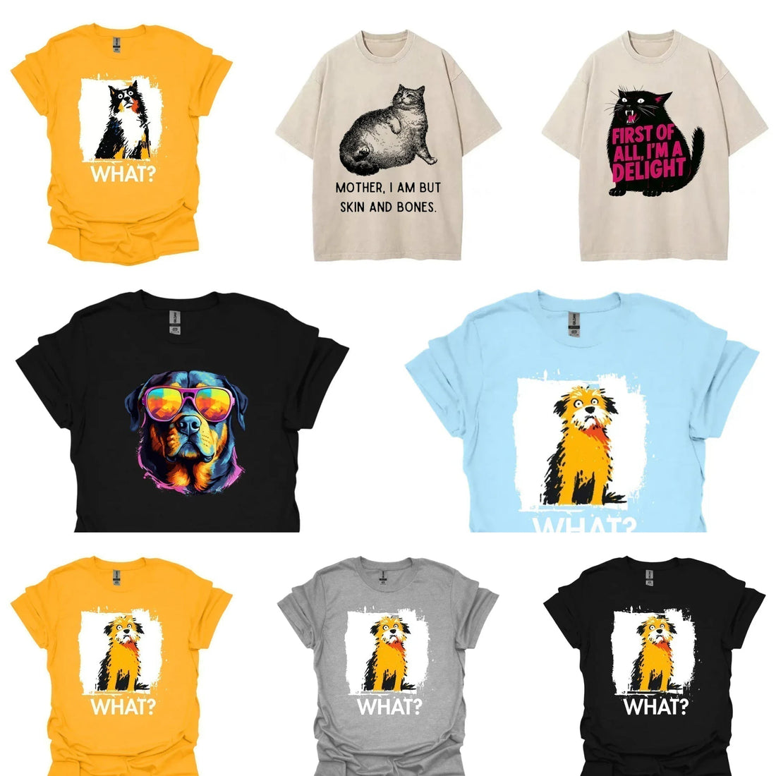 Unisex Dog Graphic Tees – Connecting the Bond Between Humans and Dogs
