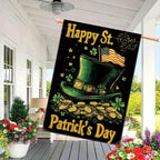 Cowgic St. Patrick'S Day Garden Flag