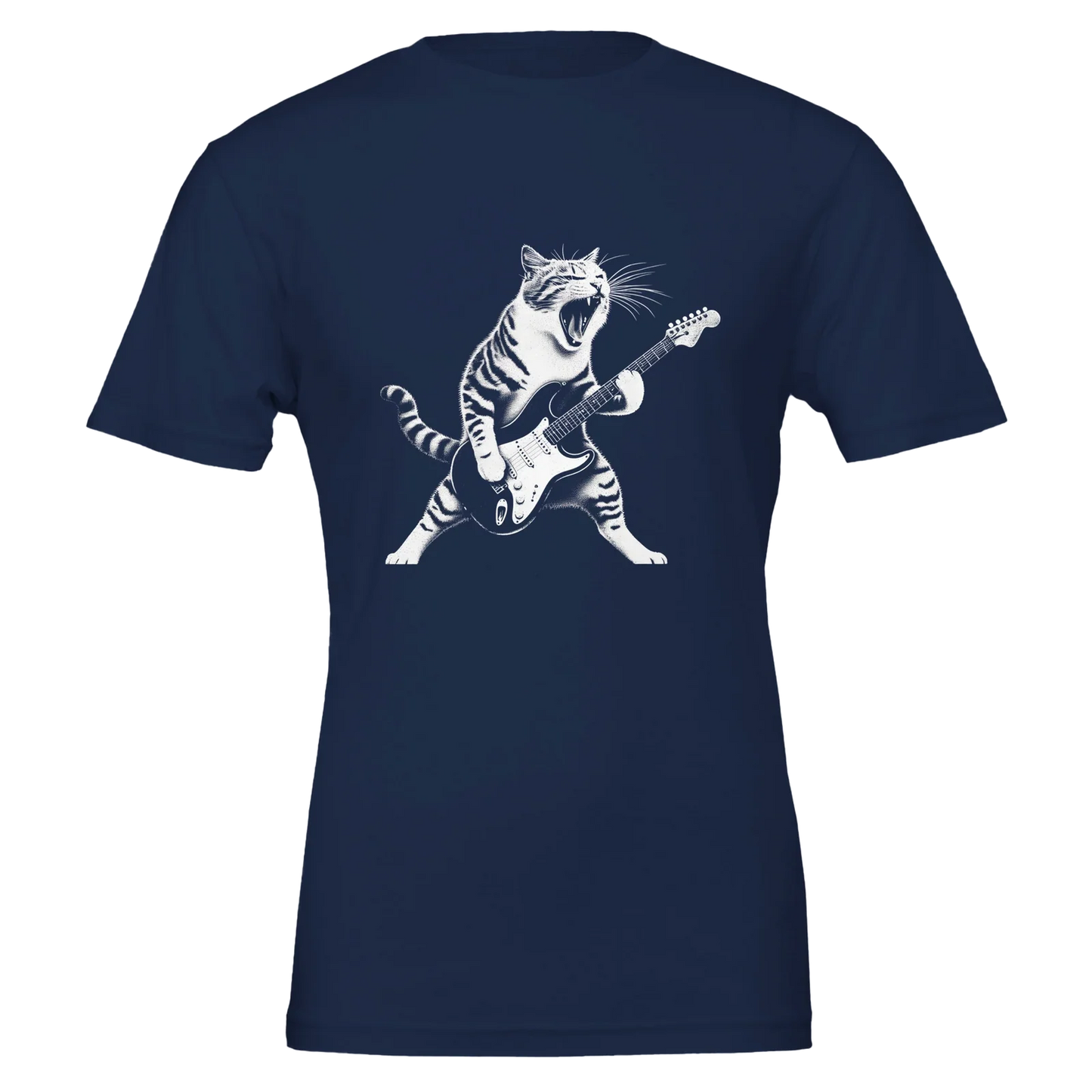 Cowgic Funny Cat & Guitar