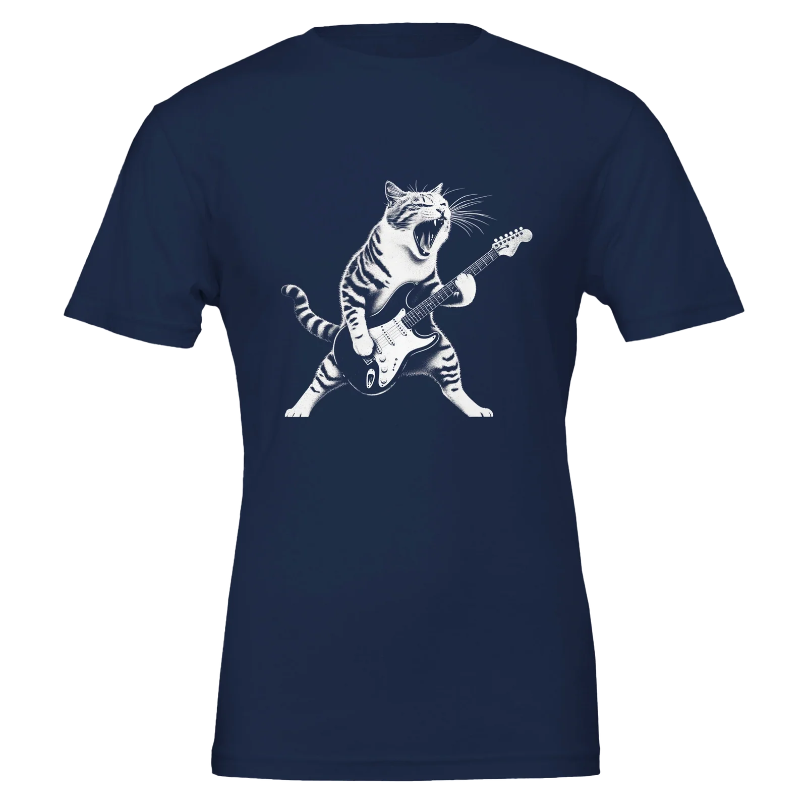 Cowgic Funny Cat & Guitar