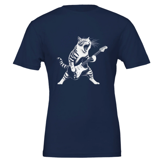 Cowgic Funny Cat & Guitar