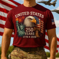 Cowgic U.S. 250th Anniversary v5 T-shirt