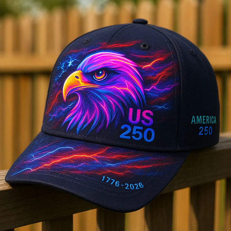 Cowgic US Retro 250th Anniversary Printed Cap v16