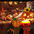 Cowgic Pumpkins Lights Halloween Resin Decorative /ornaments