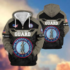 Premium US Veterans Zip Hoodie , Gifts For US Veterans, Gifts On Father's Day, Veterans Day.