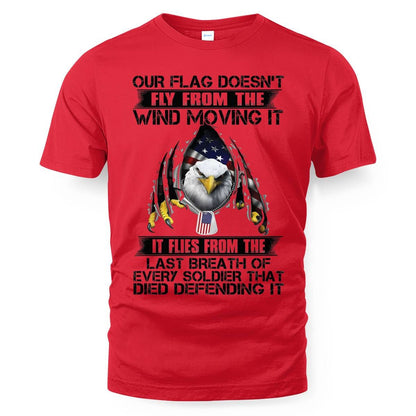 Cowgic Veteran Our Flag Doesn't Fly From The Wind