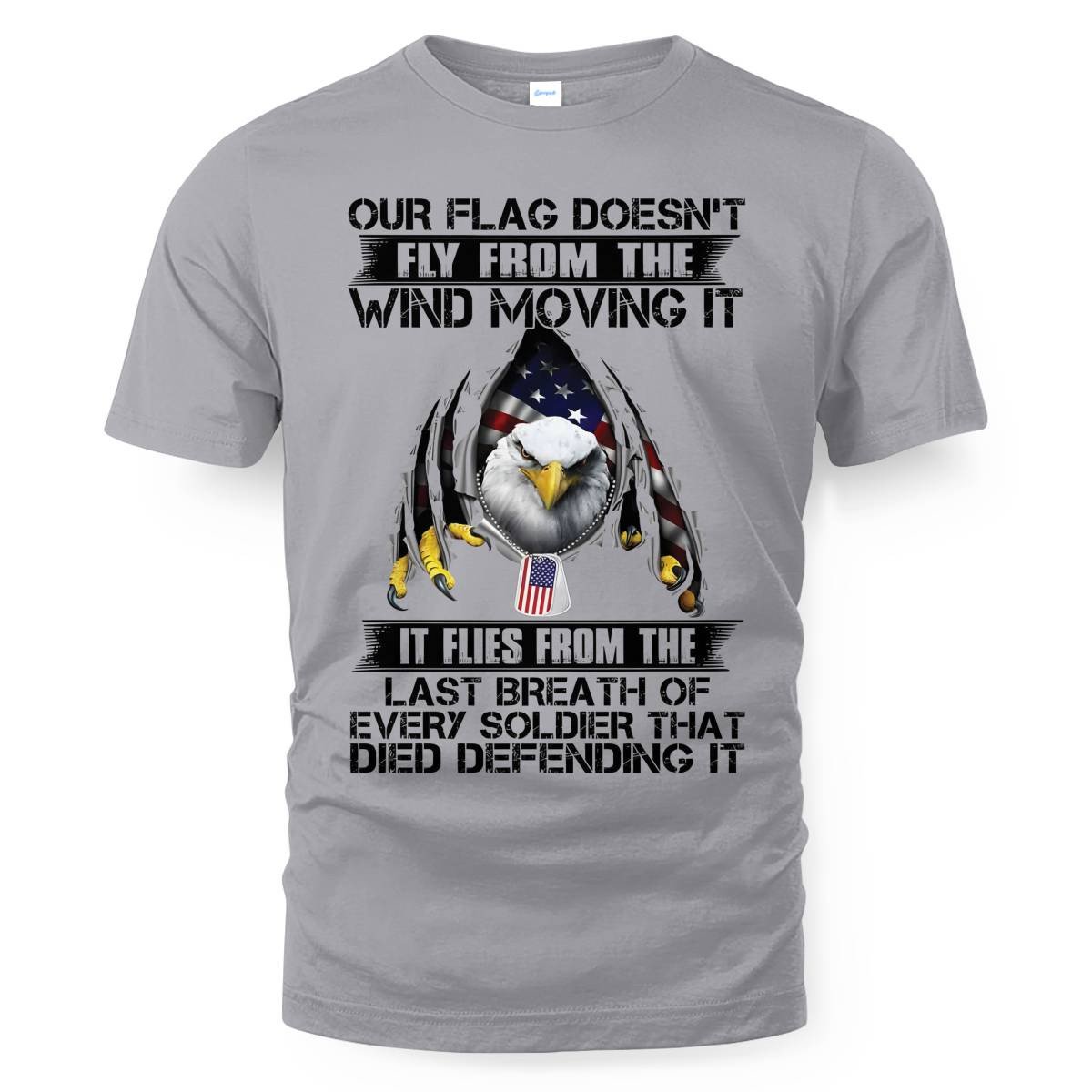 Cowgic Veteran Our Flag Doesn't Fly From The Wind