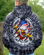 Cowgic Freedom Claws Eagle Swirl Men's All Over Print Shirt