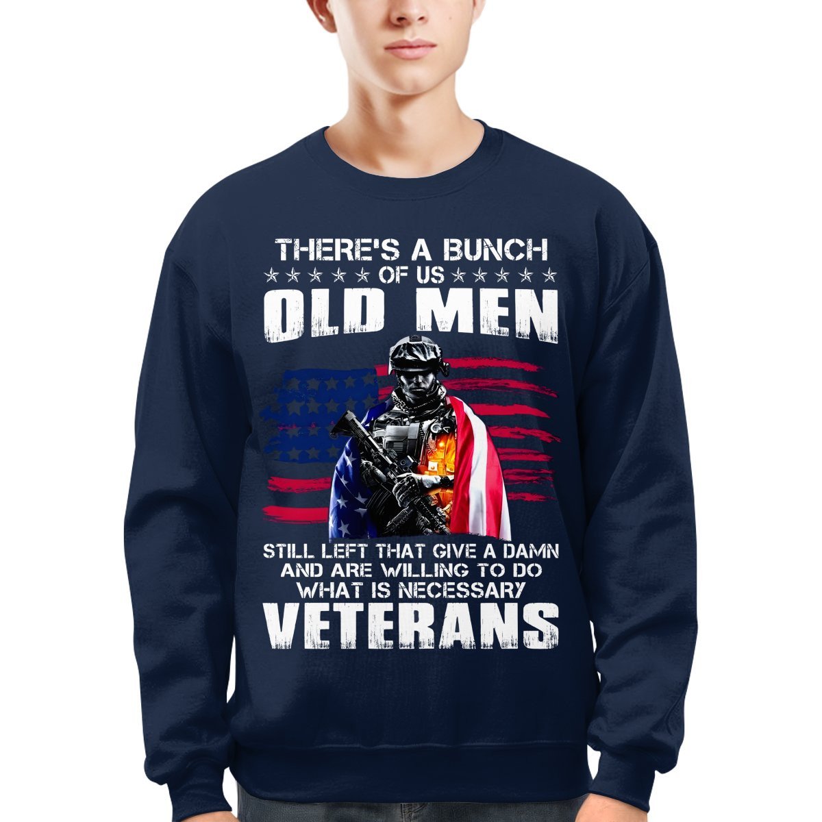 Cowgic There's A Bunch Of Us Old Men Veteran