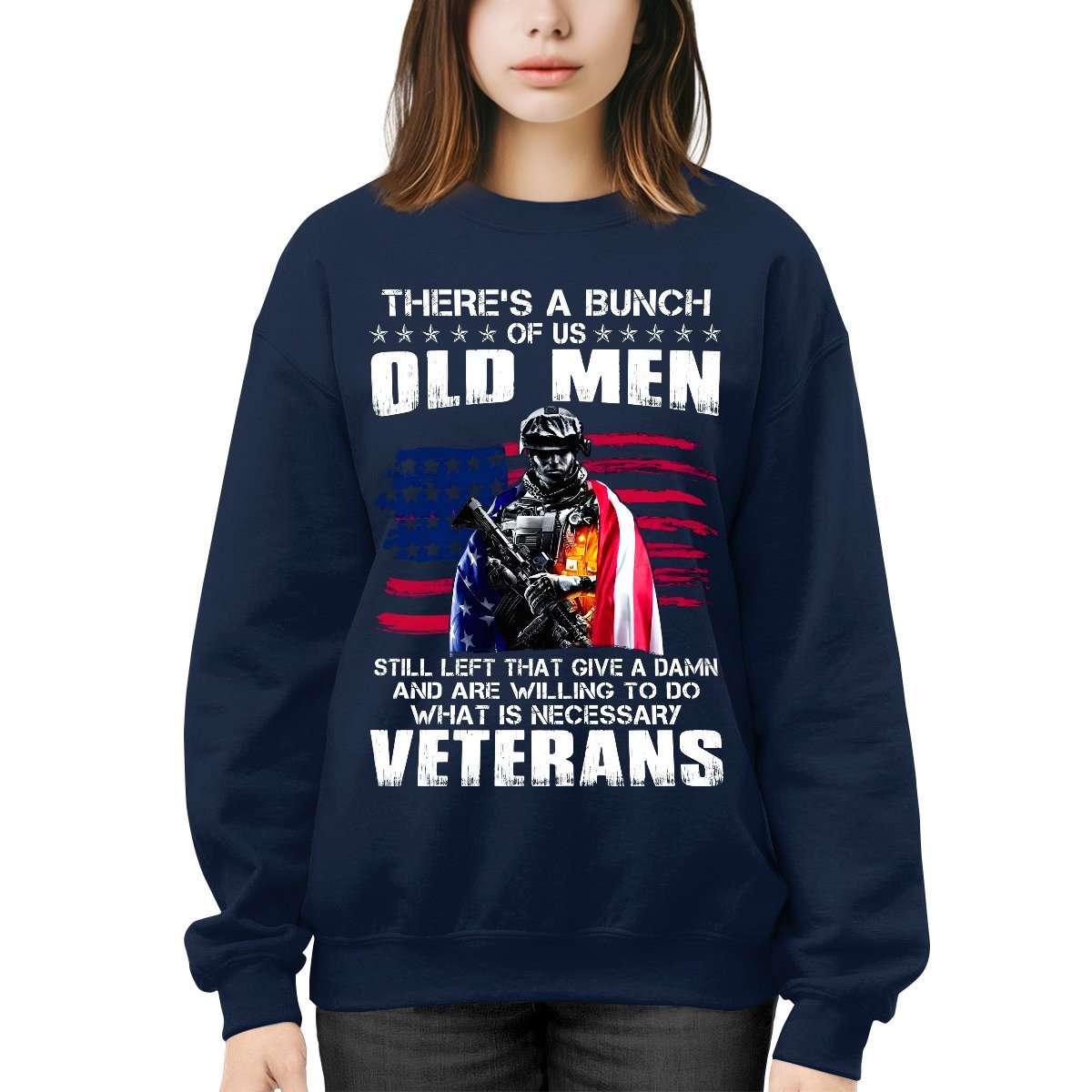 Cowgic There's A Bunch Of Us Old Men Veteran